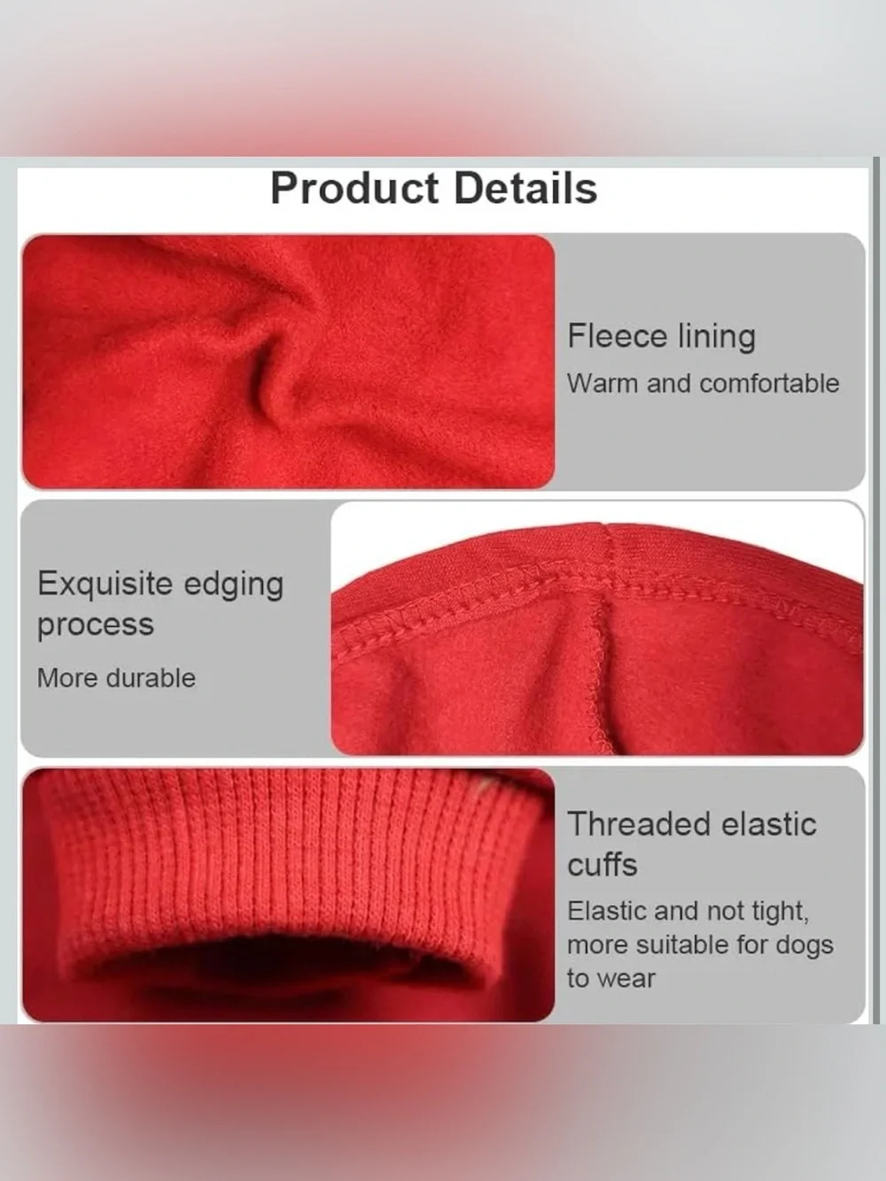 Soft Fleece Hoodies, Warm Sweatshirt, Winter Pet Jacket, Dogs Apparel, Clothing